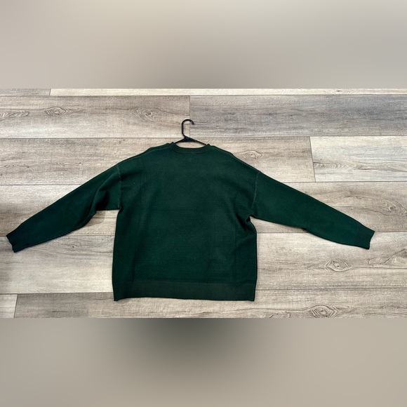 Merry and Bright, forest green sweater. NWT - Picture 4 of 4